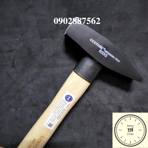 Búa đầu vuông cán gỗ 600g Century SD-BV-600