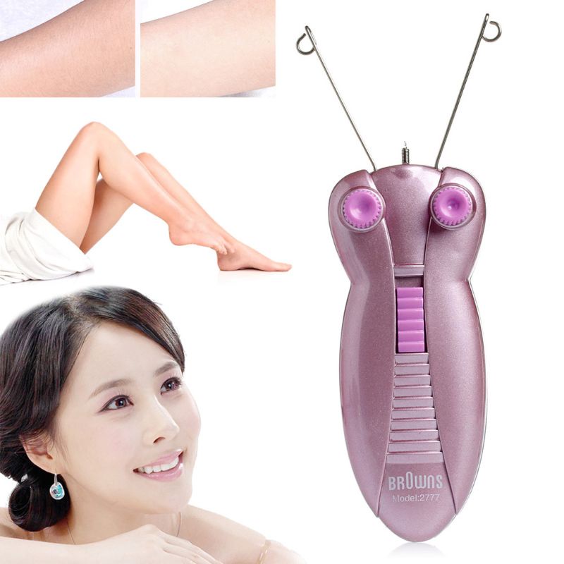 Máy Cạo Lông Mặt Và Cơ Thể Chạy Bằng Điện Có Sợi Cotton Thiết Kế Tiện Dụng