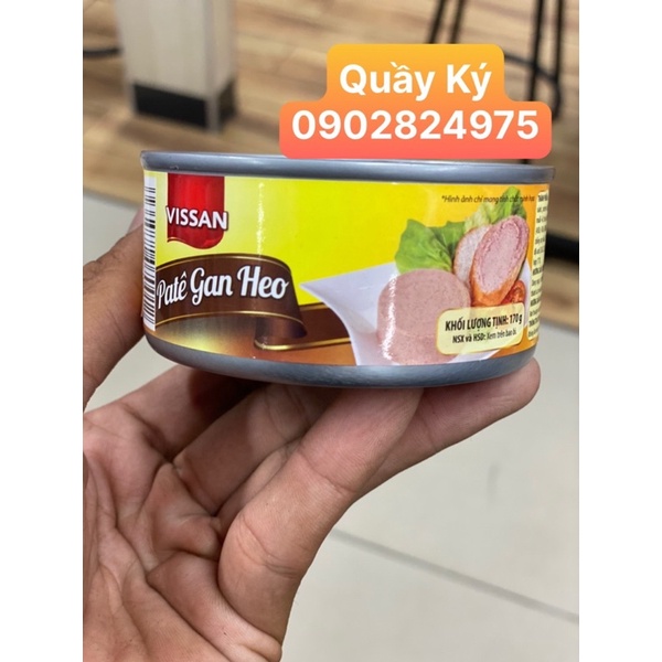 Pate Thịt Heo Vissan hộp 170gr