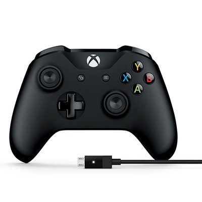 Tay xbox one s đen kèm cáp usb chính hãng