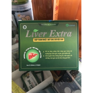 Viên uống giúp thanh nhiệt, mát gan, giải độc gan Liver Extra