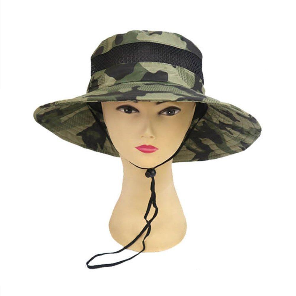 Mũ Boonie Phong Cách Quân Đội Mỹ Vành Rộng Dùng Khi Đi Câu Cá / Leo Núi /