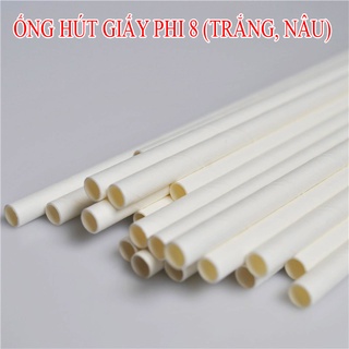 Ống hút giấy phi 6,8,12