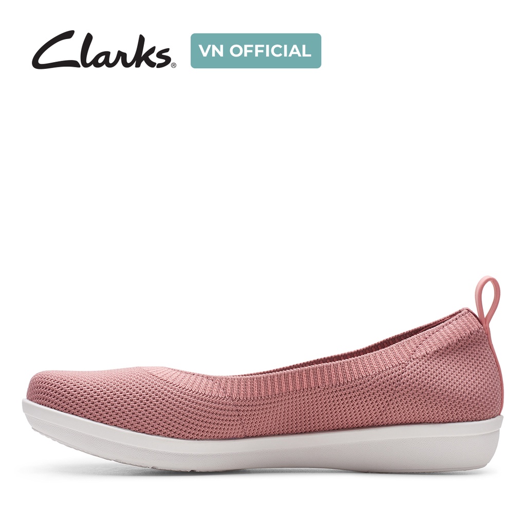 Giày Sục Búp Bê CLARKS Ayla Paige Màu Tím