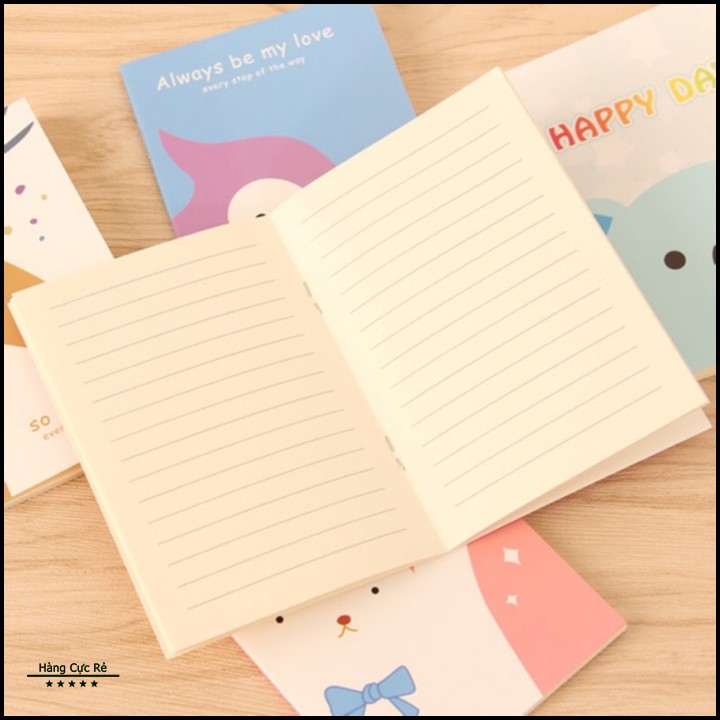 Sổ tay mini nhỏ nhỏ xinh xinh, cute đáng yêu 10x6.5cm HCR - Hàng Cực Rẻ