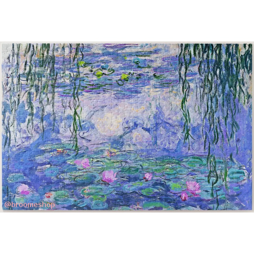 Tranh Ghép Xếp Hình 1000 Mảnh DIY Jigsaw Puzzle Màu Đẹp Sắc Nét Miếng Dày RandomCut 70x50 Mona Lisa Museum Collection