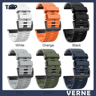 Dây Đeo Silicon Thay Thế Cho Đồng Hồ Thông Minh Garmin Fenix 6x 5x 3 D2