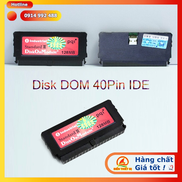 Thẻ nhớ DOM 40IN IDE ATA 128MB  Disk on Module Industrial Flash dùng cho máy tính nhúng