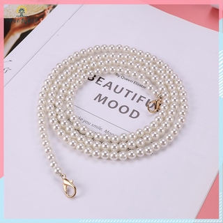 Dây đeo túi xách thay thế dạng chuỗi ngọc trai xinh xắn hợp thời trang