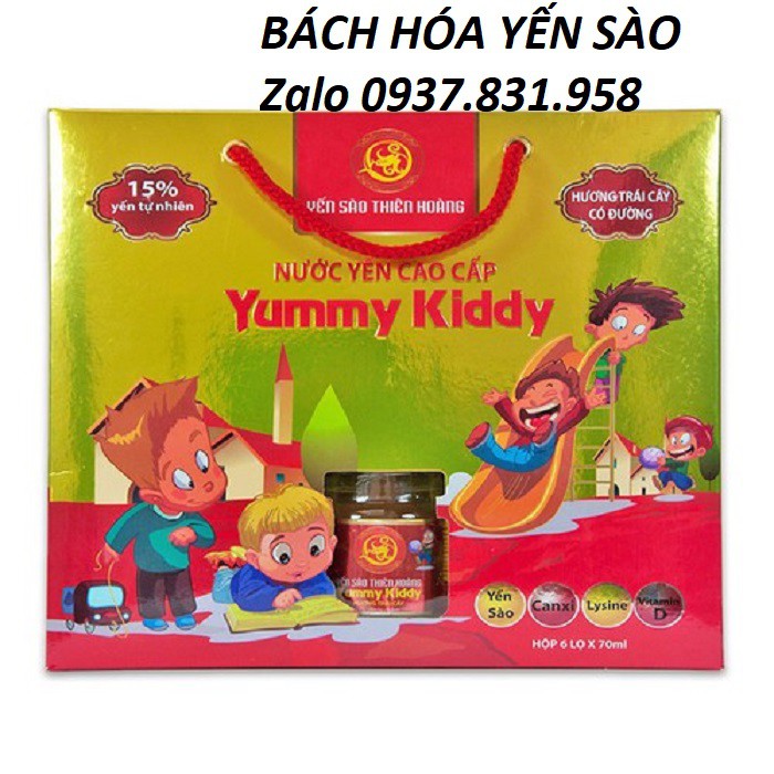 Thiên Hoàng Kid Yummy 15% yến sào cao cấp cho bé yêu | BigBuy360 - bigbuy360.vn