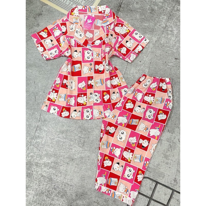 BỘ PIJAMA LỤA LỬNG 45-60kg