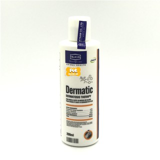 ALKIN DERMATIC - Dầu tắm trị gầu da mưng mủ dành cho chó mèo - 200ml