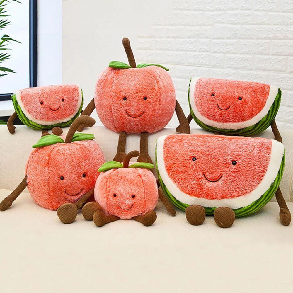 ANEMONE Trái Cây Nhồi Bông Mềm Mại Xinh Xắn