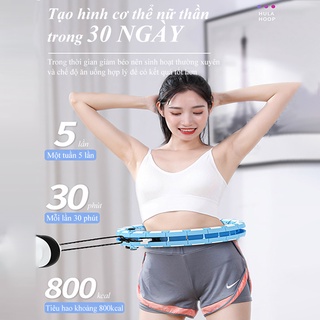 OT63BL Vòng lắc eo thông minh Giảm cân eo thon giảm mỡ bụng Thiết bị tập thể dục cho cả nam và nữ để tạo vóc dáng đẹp