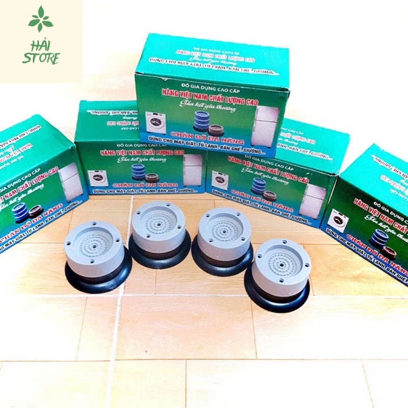 Chân máy giặt , Bộ 4 miếng cao su chân máy giặt