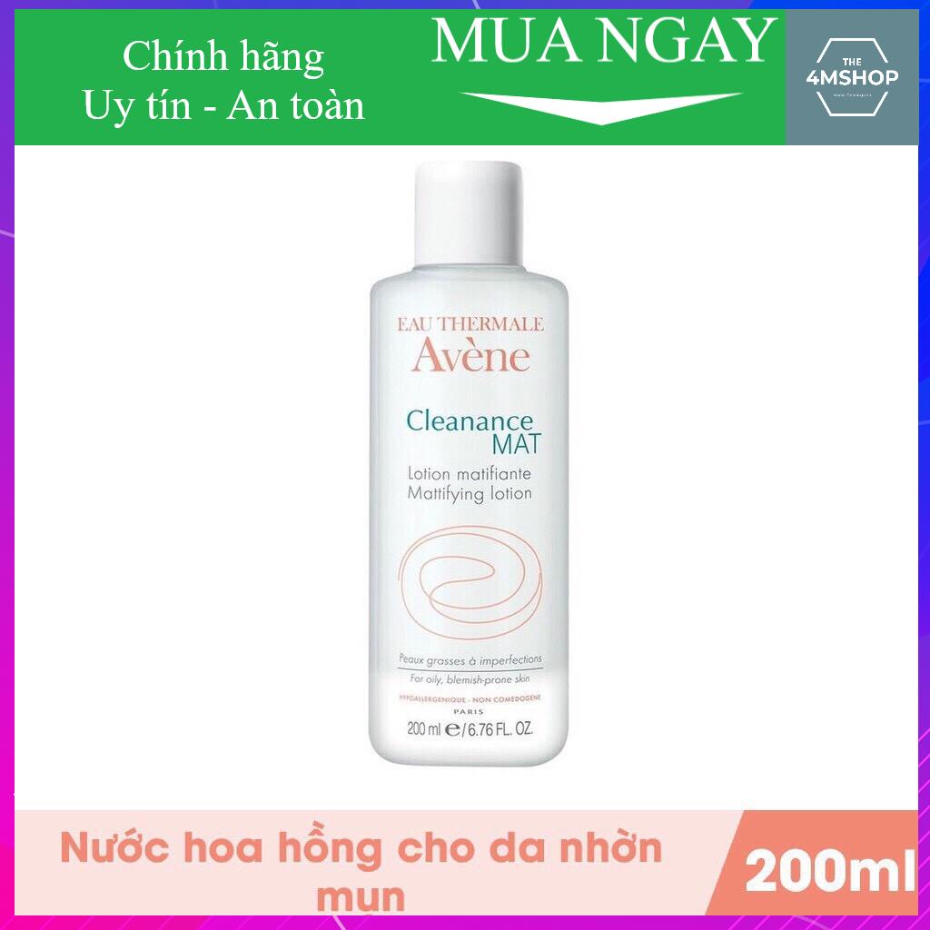 ✅ Nước hoa hồng cho da nhờn mụn Avène Cleanance Mat Toner 200ml - 4MShop