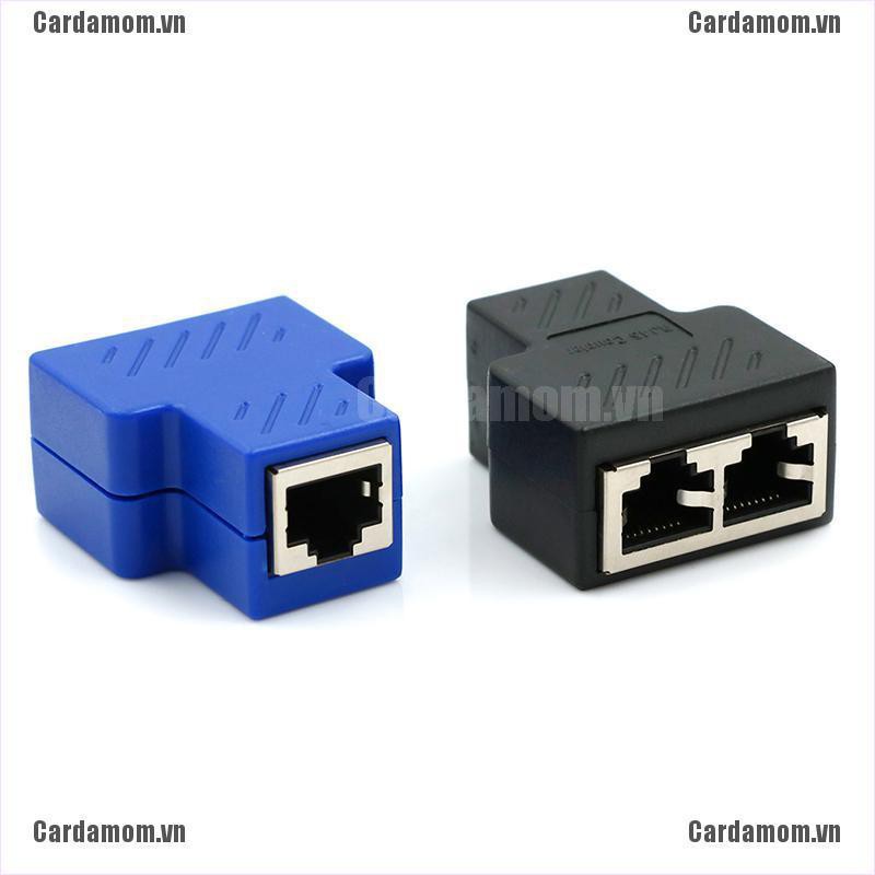 {carda} RJ45 Splitter Adapter Dual LAN Ethernet Socket Network Connections Splitter{LJ} | BigBuy360 - bigbuy360.vn