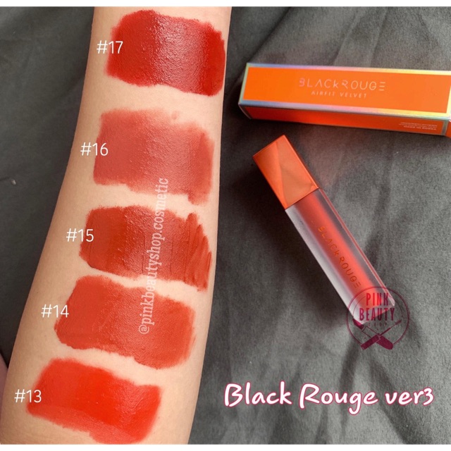 Son Black rouge đủ màu
