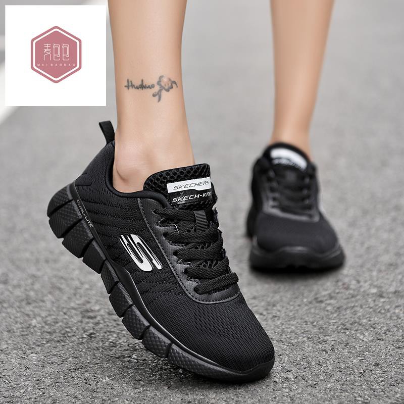 Giày Thể Thao Skechers Chính Hãng Phối Lưới Thoáng Khí Cho Nữ