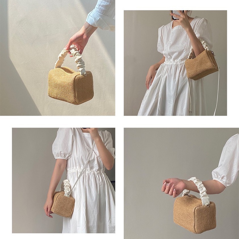 Túi Xách Tay Hình Vuông Phong Cách retro Mới Năm 2022 Cho Nữ Gylb308