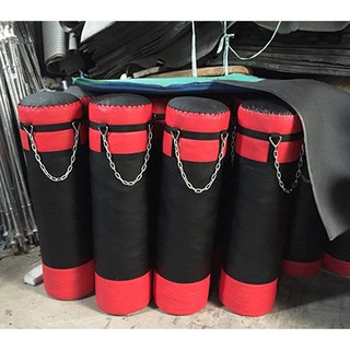 Bao cát đấm bốc loại 80cm có xích treo
