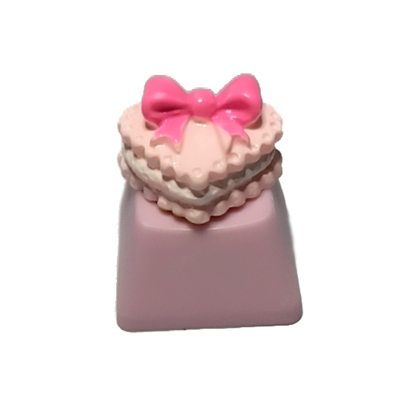 cc 1PC DIY Keycap Cute Pure Lovely Sweets Candy Keycap Mechanical Keyboard Keycap R4 Pink Key Cap Pink Sweets Candy keycaps