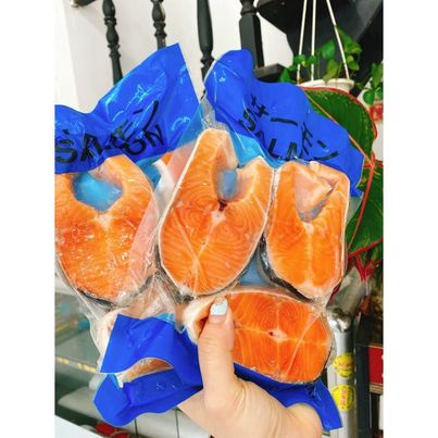 Khoanh Cá Hồi - Loại Ngon 500G / 1 Kg