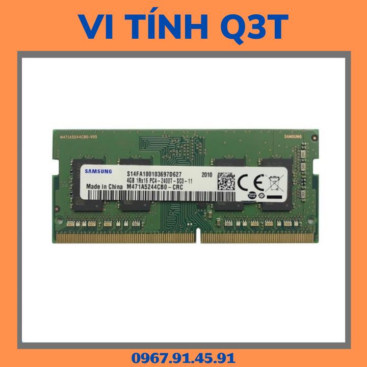 Ram Laptop DDR4 4GB, Ram Laptop Zin Tháo Máy Bảo Hành 1 Năm