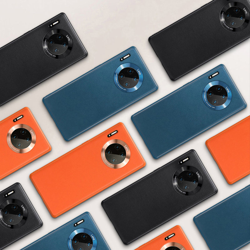 Ốp Điện Thoại Da Chống Sốc Sang Trọng Cho Huawei Mate 30 / 40 Pro Mate 30 Pro