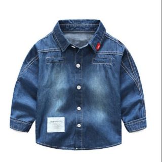 Áo sơ mi jean cho bé