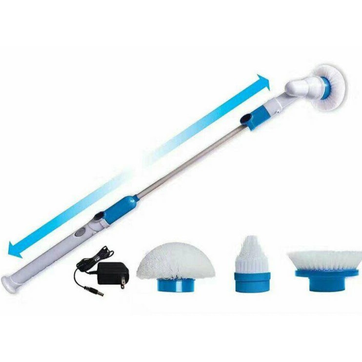 FREESHIP - Chổi điện sạc đa năng 3 đầu thay đổi(Kingmart68)