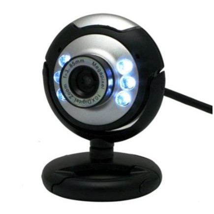 Webcam 1.3MP HD siêu nét xoay 360 độ có mic đàm thoại dạy học trực tuyến  bảo hành 6 tháng | WebRaoVat - webraovat.net.vn