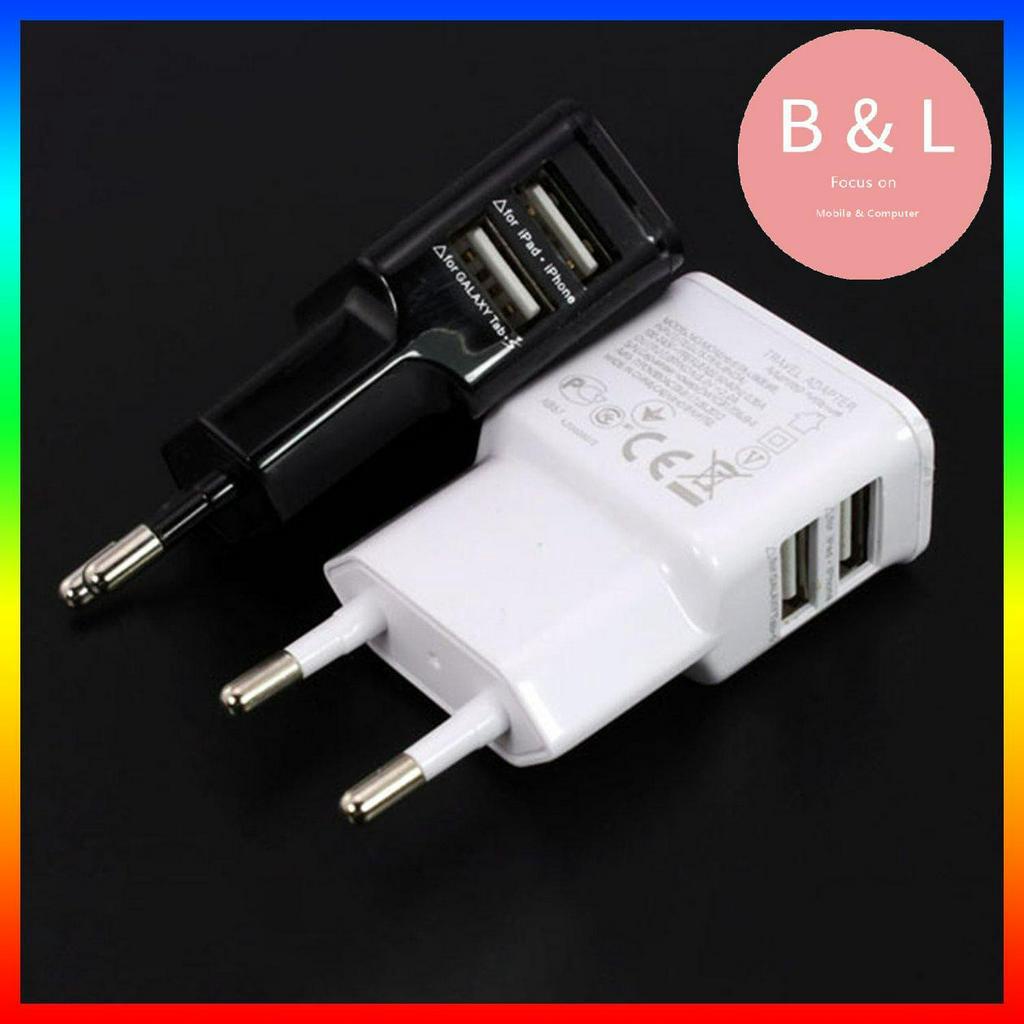 POWER Bộ Sạc Usb Kép Tiện Dụng Khi Đi Du Lịch