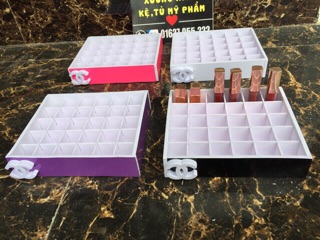 Khay đựng son 30 ô đủ màu