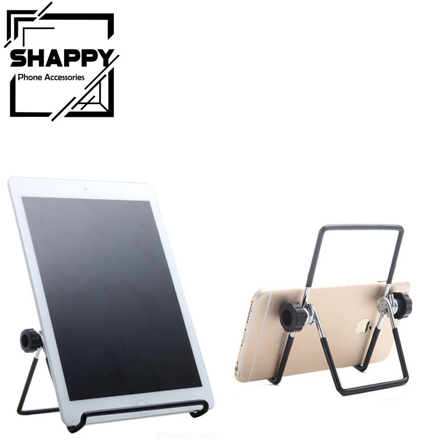 Giá Đỡ Điện Thoại Kiểu Xếp Gập Khung Kim Loại [Shappy Shop]