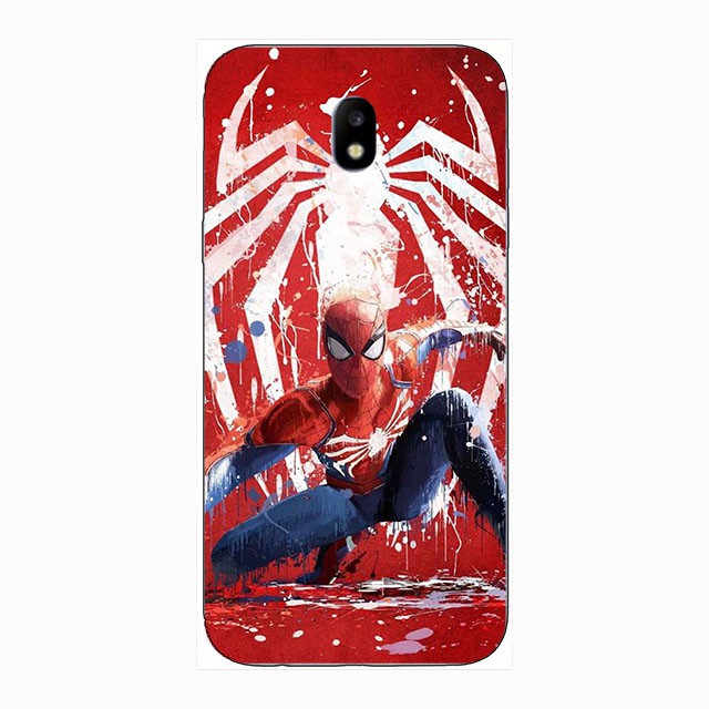 ốp điện thoại Silicone Tpu Mềm In Hình Siêu Anh Hùng Marvel Cho Samsung Galaxy J7 2017 J730F J730 J7 Pro