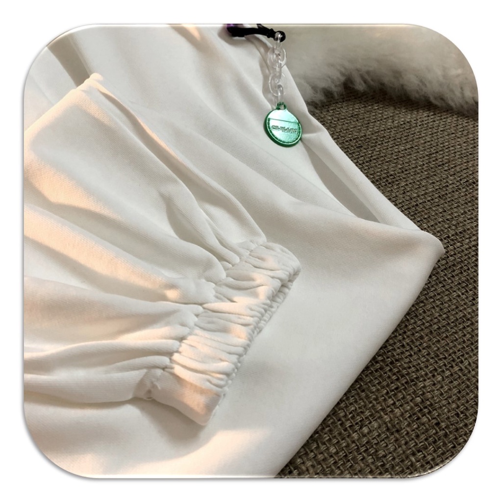 NRVP Quần Thể Thao Nữ Ống Rộng Phong Cách Đường Phố Hàn Quốc Mới