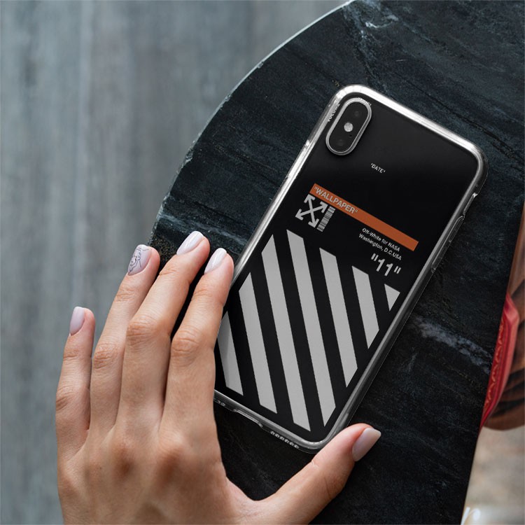 Ốp lưng Wallpaper "11" NASA Off-White Basic cho Iphone 5 6 7 8 Plus 11 12 Pro Max X Xr OFFPOD00214