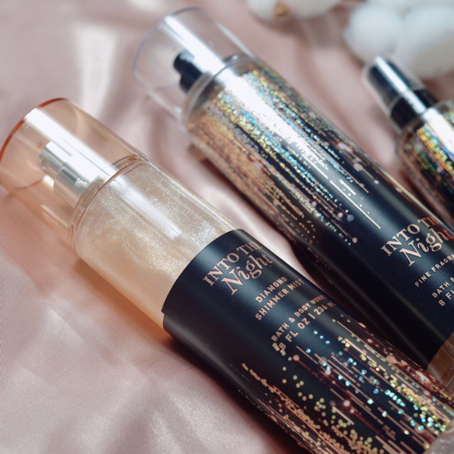 🤎 𝐁𝐨𝐝𝐲𝐦𝐢𝐬𝐭𝐯𝐧 - Xịt thơm toàn thân Bath & Body Works Into The Night (30ml-50ml-100ml) 🤎