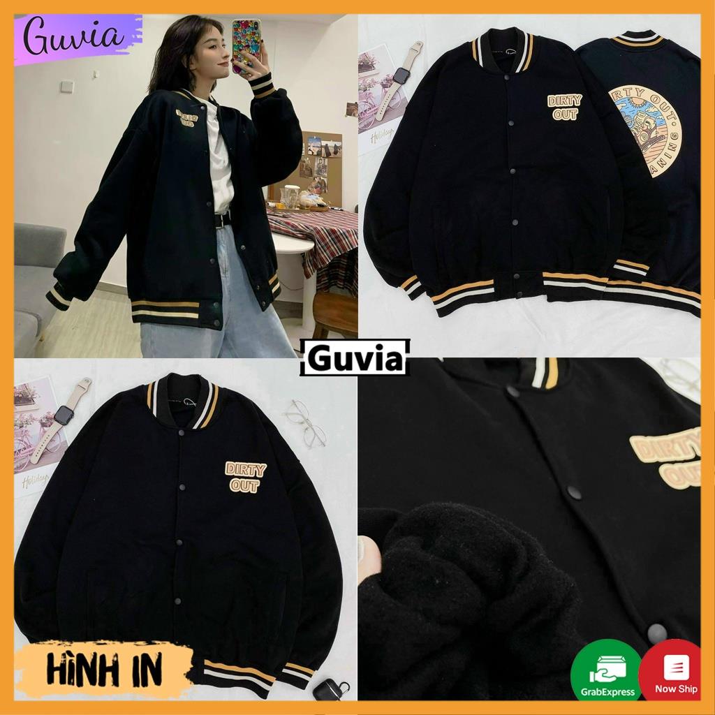 Áo khoác nỉ Cardigan DIRTY OUT form rộng Áo Cardigan nỉ ulzzang Cá Tính Unisex AKN47 NTA