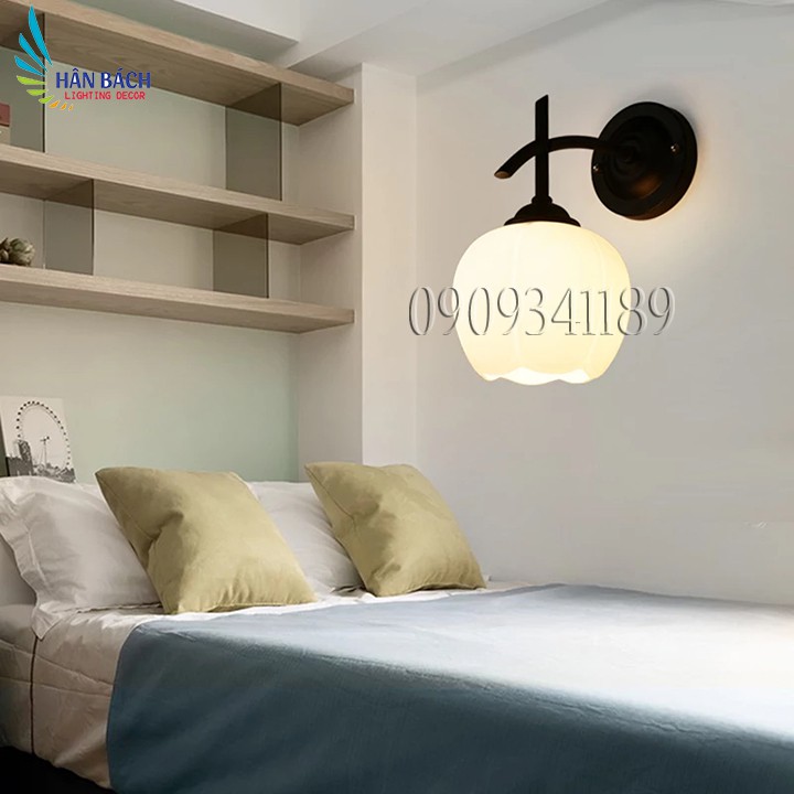 ĐÈN GẮN TƯỜNG TRANG TRÍ PHÒNG NGỦ, PHÒNG BẾP, CẦU THANG, HÀNH LANG - KÈM BÓNG