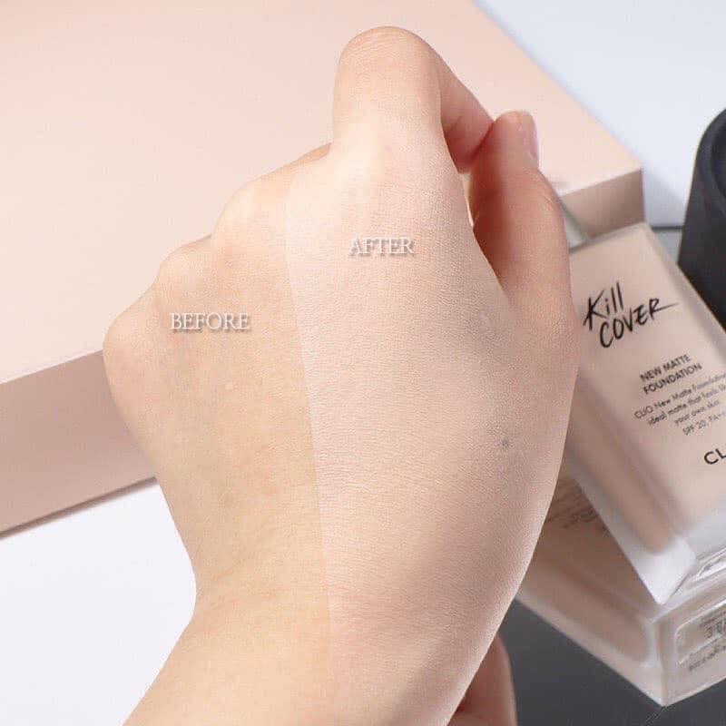 Kem nền CLIO KILL COVER NEW MATTE FOUNDATION SPF20++