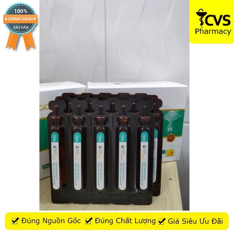 Bổ Mắt Eye Gold (25 ống) hỗ trợ cải thiện thị lực, giúp sáng mắt, giảm nhức mỏi mắt, khô mắt - CVS Pharmacy