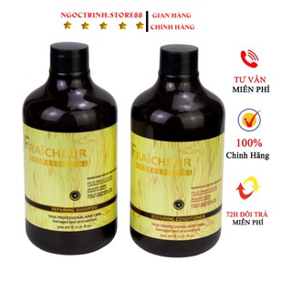 Dầu Gội Fraicheur bản phục hồi sâu tái tạo biểu bì tóc,ngăn gẫy rụng hỗ trợ mọc tóc size: 500-800ml