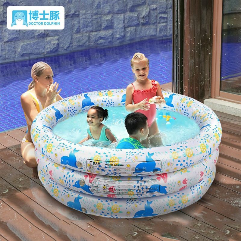 [Tặng 20 bóng] Bể bơi tròn 3 tầng Doctor Dolphin cho bé