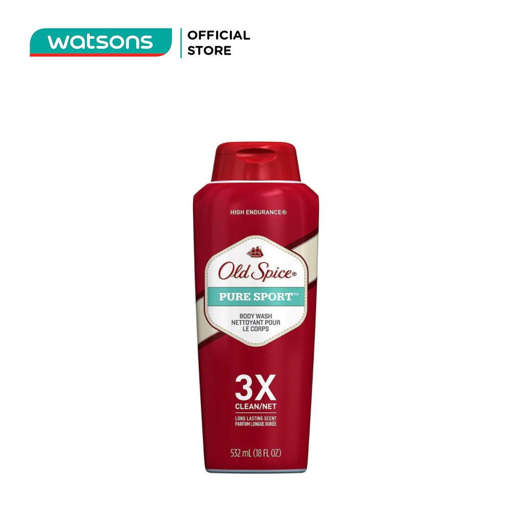 Sữa Tắm Old Spice Pure Sport High Endurance 532ml