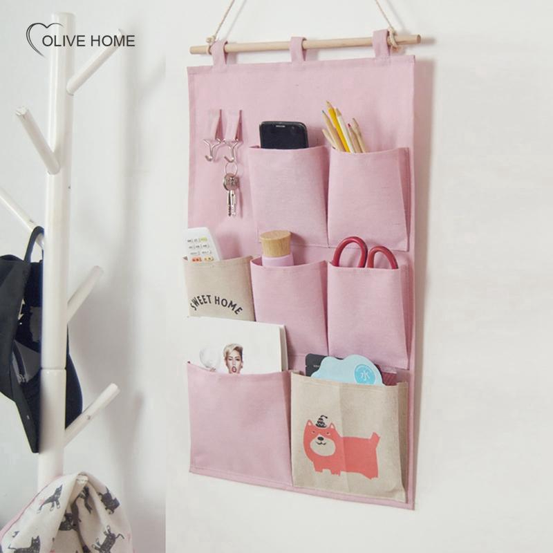 Túi Vải Treo Tường Đựng Vật Dụng Tiện Lợi