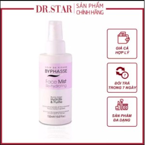 Xịt Khoáng Byphasse Giữ Ẩm Cho Da Hỗn Hợp & Da Dầu Face Mist Re-hydrating 150ml