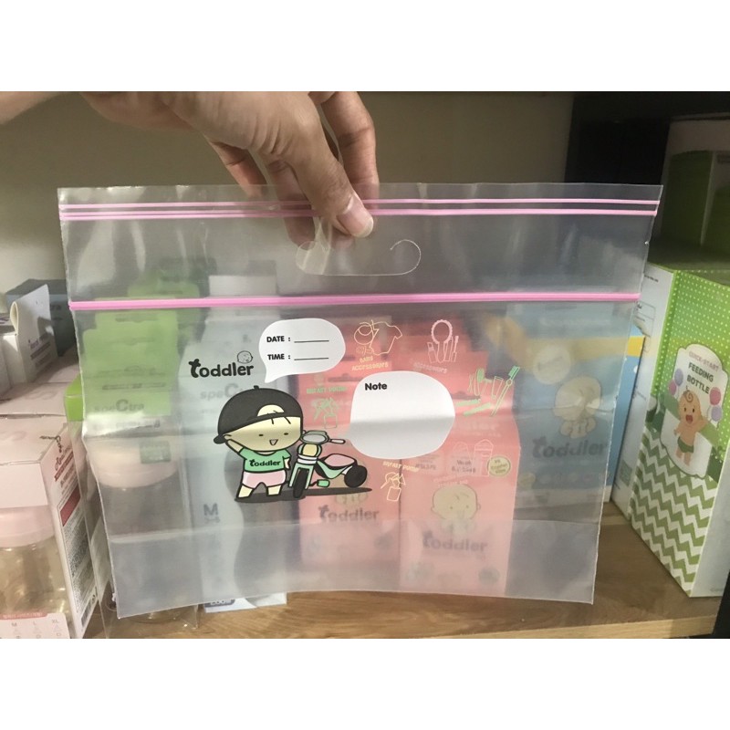 Ziplock Toddler Đa năng. (đựng thực phẩm, túi sữa, quần áo, vật dụng cá nhân)