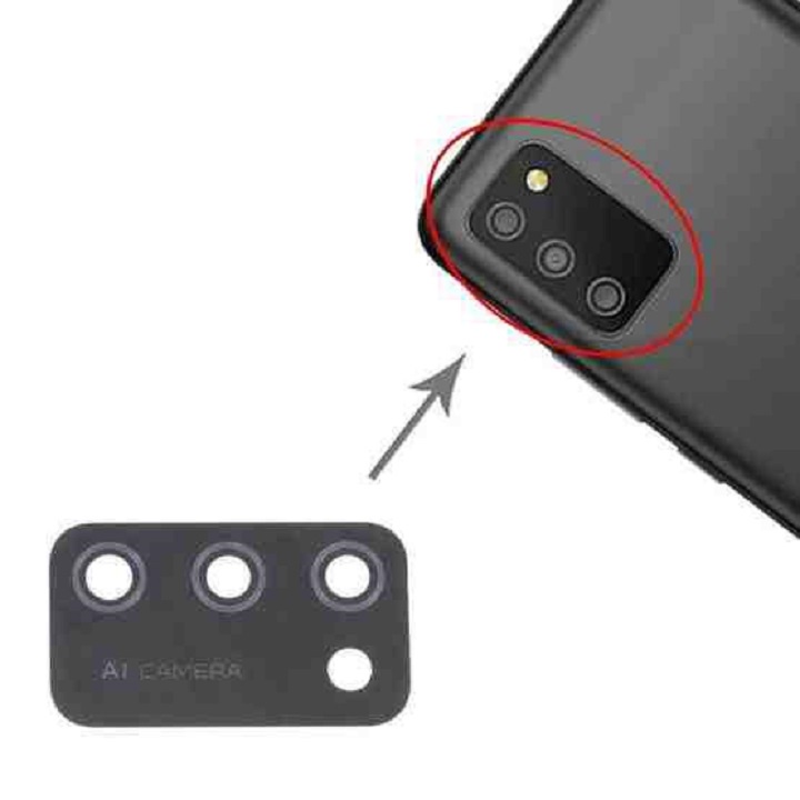 ✅ Kính Camera Sau Samsung M02S Linh Kiện Thay Thế Giá Rẻ